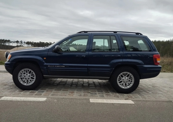 Jeep Grand Cherokee cena 16700 przebieg: 236000, rok produkcji 2001 z Świnoujście małe 596